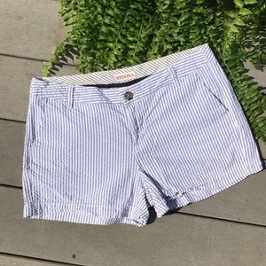 Merona Gray Seersucker Shorts